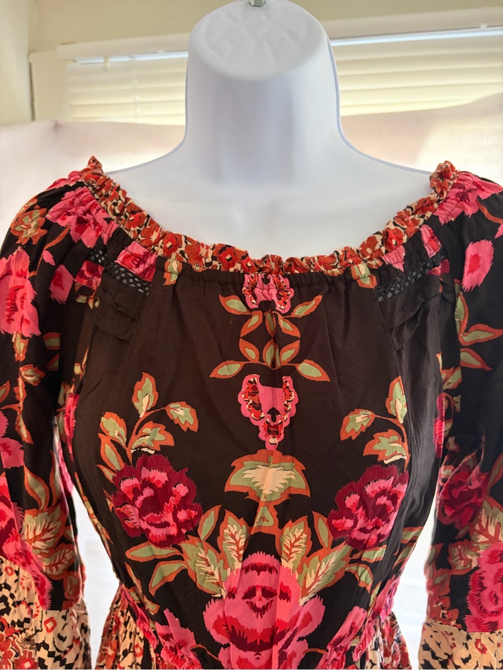 Vtg 90s Angie floral romper - Picture 4 of 14